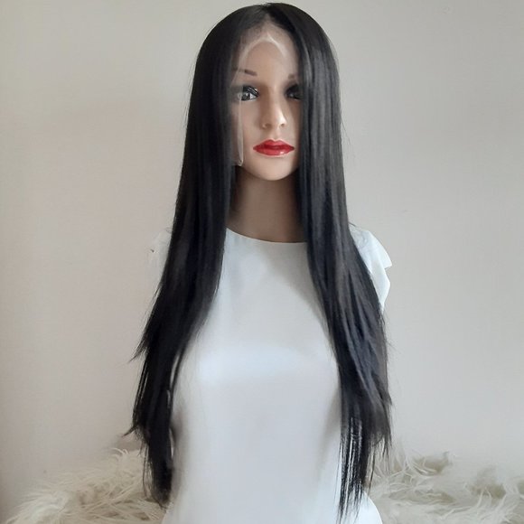 Brown lace front wig 13x4 lacefront color 2 layered.